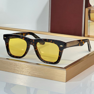 Gafas de Sol JMM Luxury Designer <span class=keywords><strong>2001</strong></span> a <span class=keywords><strong>SPACE</strong></span> <span class=keywords><strong>ODYSSEY</strong></span> con Armazón Cuadrado de Bioacetato, Lentes Polarizadas UV400 Hechas a Mano con Logotipo - Product Image 2