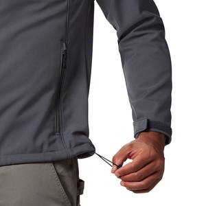 Veste Softshell Homme Respirante Imperméable Chaude Réglable Gris Ham en Gros - Product Image 3