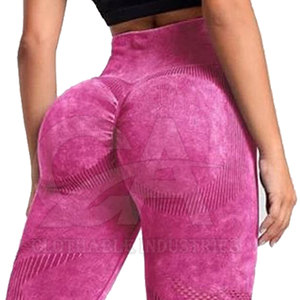 Pantalones de Yoga de Diseño Nuevo 2026 para Mujer, Cintura Alta, Largos, con Efecto Fruncido en la Espalda, Leggings de Yoga sin Costuras, Pantalones de Gimnasio Largos - Product Image 2
