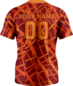 Nouveauté Vêtements de sport Nom personnalisé imprimé Tissu 100% polyester Meilleur prix Uniforme de softball - Product Image 2