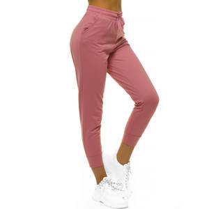 กางเกงวอร์มแฟชั่นเอวยางยืดสำหรับผู้หญิงกางเกงวอร์มพิมพ์ลายโลโก้ดีไซน์ออกแบบได้ตามต้องการ - Product Image 2