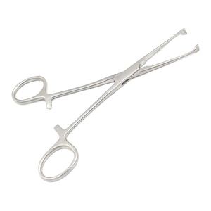 Chất lượng cao allis mô kẹp 6 "Thép không gỉ phẫu thuật kẹp dụng cụ bằng đá màu xám mô nha khoa nắm forceps - Product Image 2