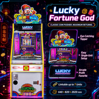 Machine à poussoir de pièces OEM ODM personnalisée pour centres de jeux et divertissement, modèle Fortunelink Arcade, à vendre