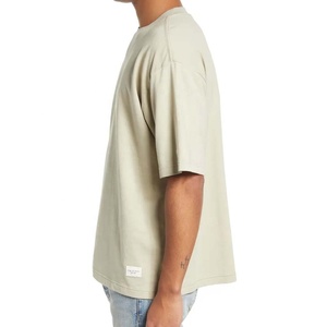 T-shirt en coton rouge pour homme, manches courtes, col rond, coupe classique, jersey décontracté, couleur unie, pour hommes - Product Image 6
