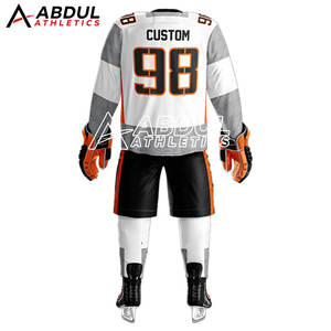 Uniforme d'équipe de hockey sur glace au design moderne pour les entraînements et les matchs de ligue professionnelle - Product Image 4