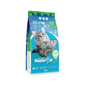 High Grade Mastercat Baby Powder Scented Cat Litter Gray Packaging for Cats Sand Real Cats Tr;trprovince20100965