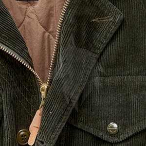 Premium Quality Customized Logo Men's Winter <b>Corduroy</b> <b>Jacket</b> Breathable Quick Dry 300g Fabric Long Sleeves - Product Image 3