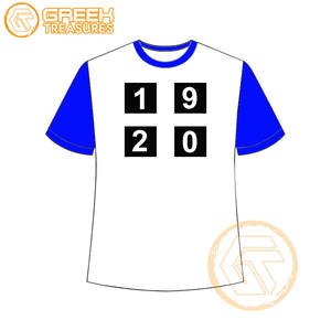 Venta al por mayor personalizada Zeta Phi Beta mujeres camiseta hermandad ropa algodón camisetas más finas mujeres fraternidad prendas - Product Image 6