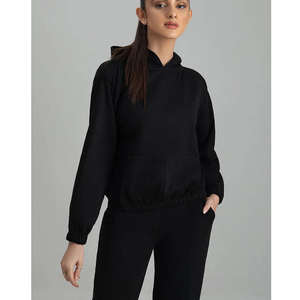 Custom <b>Women's</b> Printed Pattern Winter Casual Hooded Tracksuit 2-Piece Workout Set Yoga Pant & <b>Jacket</b> for Workout or Yoga - Product Image 4