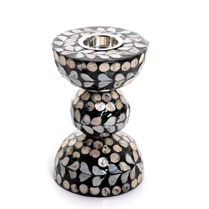 Portavelas con incrustaciones de perlas para mopa, fabricante vietnamita, linternas y tarros de vela OEM, soporte de incienso para mopa - Product Image 4