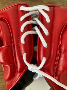 Protège-tête de haute qualité pour le kickboxing MMA, équipement d'entraînement, personnalisable, toutes tailles, cuir véritable, muay thai, visage ouvert, réglable - Product Image 4