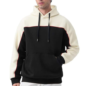 Sweat-shirts pour hommes en coton lourd 100% avec impression personnalisée, fabricants de vêtements de rue, sweat-shirts à capuche 500 g/m², sweat-shirts à capuche avec impression en relief pour hommes - Product Image 6