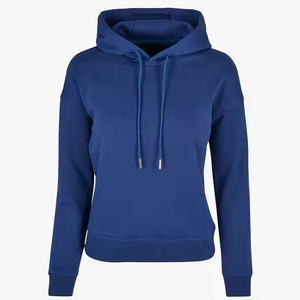 Women's Winter Pullover Hoodies Custom Logo Oversized <b>Gym</b> <b>Sweatshirt</b> New Style Full Sleeve Length Knitted Casual Fabric Solid - Product Image 1