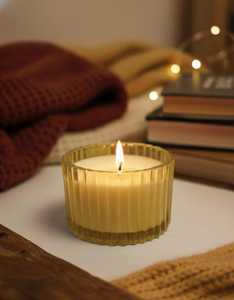 Velas Aromáticas de Vidrio Personalizadas con Diseño de Costillas, Logotipo de Marca Personalizado y Caja Personalizada para Decoración del Hogar - Product Image 2