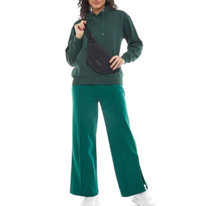 Sudadera con Capucha de Forro Polar de Algodón Informal de Invierno, Superventas al por Mayor, Personalizada, de Alta Calidad para Mujer - Product Image 4