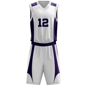 Ensemble d'uniformes de basket-ball personnalisés OEM/ODM avec logo personnalisé, tissu respirant, design sans manches, uniforme de sport pour adultes unisexes - Product Image 2