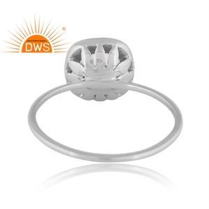 Latest Trending Sterling Silver Natural Rainbow <b>Moon</b> Stone Gemstone Stackable <b>Ring</b> Custom Jewelry Manufacturer - Product Image 4