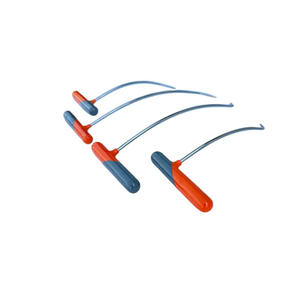 รุ่น vaylora 4ชิ้นมินิปลายแหลมสีรุ้งโค้งงอซ้ายและขวาเครื่องมือ PDR แท่งสแตนเลสสำหรับซ่อมบุ๋มแบบไม่ทำสี - Product Image 1