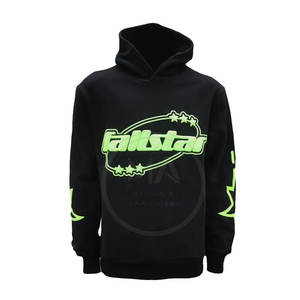 เสื้อฮู้ดพิมพ์ลายพัฟฟ์คุณภาพสูง ดีไซน์ใหม่ สไตล์ลำลอง ลายเรียบ สำหรับฤดูหนาว ราคาถูก รับสั่งทำ - Product Image 1