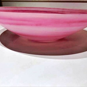 Cuenco Poco Profundo Decorativo Hecho a Mano con Mosaico de Nácar Iridiscente de Resina para Vajilla de Cocina, Origen Indio - Product Image 2