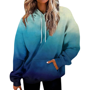 เสื้อฮู้ดดี้คุณภาพสูง ผลิตตามสั่ง (OEM) สำหรับฤดูหนาว พิมพ์ลายดิจิทัล ผ้าฝ้าย 100% ลุคทำสีซีดแบบ Distressed Acid Washed หนานุ่ม ผลิตโดย Ako - Product Image 3