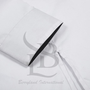 ชุดกังฟูผ้าฝ้าย100% ชุดกังฟูชุดกังฟูสีทึบระบายอากาศได้น้ำหนักเบาแห้งเร็วออกแบบโลโก้ได้ตามต้องการ - Product Image 5