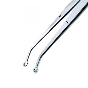 Pince à cils de volume en acier inoxydable de marque privée personnalisée durable avec couleur unique - Product Image 5