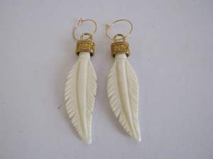 Pendientes de Hueso de Búfalo de Alta Calidad, Pendientes de Hueso de Vaca de Búfalo en Oferta para Empresas de Calidad - Product Image 5