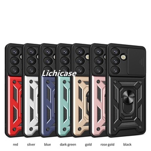 Lichicase เคสฝาปิดเลนส์แบบเลื่อนได้กันแรงโน้มถ่วง, เคสโทรศัพท์ขาตั้งสำหรับ <span class=keywords><strong>Samsung</strong></span> S26 PLUS เคสหุ้มเกราะ - Product Image 6