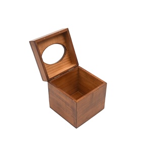 Boîte à mouchoirs en bois de conception fantastique logo personnalisé boîte à mouchoirs en bois de conception extrêmement bonne au meilleur prix - Product Image 1