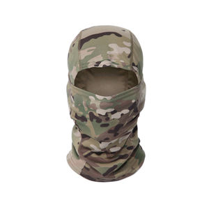 New Quick-Dry Breathable Striped Tactical Balaclava Full <b>Face</b> <b>Ski</b> <b>Mask</b> Neck Cover Made of Acrylic Polyester Windproof - Product Image 3