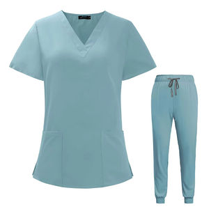 Uniforme Médico Personalizado para Mujer, Traje de Enfermera, Doctora, Esteticista, Uniforme de Hospital Elástico, Conjunto de Uniforme Médico para Enfermeras - Product Image 5