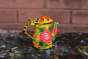 Patrón de Arte de camión tradicional Chainak de té, tetera de Arte de camión elegante, teteras de Arte de camión al por mayor - Product Image 4