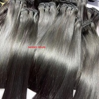 Extensions de cheveux 100% naturels Remy, doux, lisses, indiens, double trame, 24 pouces de long, prix de gros direct usine NANDEE HOUSE