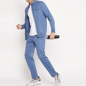 Hommes grande taille décontracté fermeture éclair Gym course piste costumes confortable léger personnalisable Logo hiver respirant sport ensemble - Product Image 4