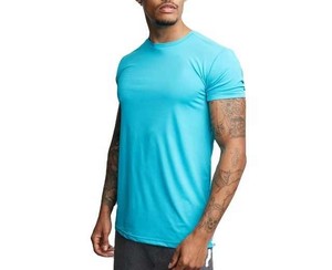 Último diseño 2025 camiseta de hombre 70% algodón 30% poliéster camiseta logotipo personalizado buena calidad camiseta de hombre - Product Image 5