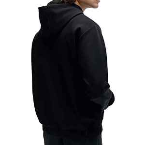 Sweats à capuche de grande valeur pour hommes sérigraphie tricoté étiquette d'emballage personnalisée coupe-vent respirant unisexe sweats à capuche pour hommes - Product Image 2