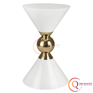 ชุดโต๊ะข้างสุดสร้างสรรค์ทำจากโลหะสีดำและสีขาว2ขนาดโต๊ะข้างเฟอร์นิเจอร์ออกแบบรูปทรงได้ตามที่ต้องการ - Product Image 6