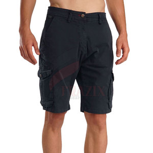 Offre Spéciale hommes haute rue solide Boxy Jeans Shorts 100% coton respirant écologique grande taille entraînement - Product Image 3