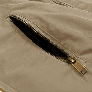 Custom Men's Winter Men's <b>Jacket</b> Plus Size <b>Waterproof</b> Windproof Zipper Close Breathable Wool Casual <b>Warm</b> Down <b>Jacket</b> for Man - Product Image 5