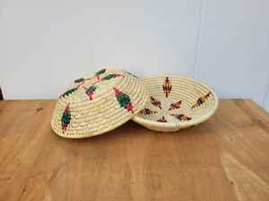 Prix de gros panier en osier fait main-écologique pour fruits et légumes en herbe naturelle Moonj - Product Image 6