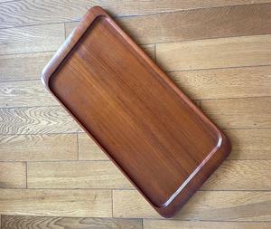 Plato de madera de acacia Bandeja para servir postres de cocina Madera de Acacia natural Respetuoso con el medio ambiente OEM y ODM Asistencia de f s i - Product Image 3