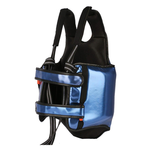 Protecteur de corps professionnel en cuir épais souple pour l'entraînement de boxe et de MMA Logo personnalisé garde de poitrine de sport pour la protection - Product Image 1