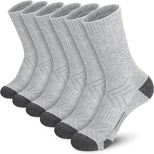 Chaussettes de sport de haute qualité élastique Chaussettes respirantes en coton/polyester grande taille avec votre logo personnalisé - Product Image 3