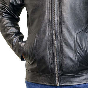 New Arrival <b>Men's</b> Lightweight High Quality Custom Design Motorbike Leather <b>Jacket</b> Windproof Sportswear Plus Size Outdoor <b>Jacket</b> - Product Image 3