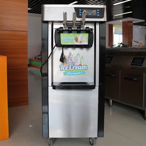 168 High Efficient Energy Saving Stainless Steel Three Phase Soft <b>Ice</b> Cream <b>Machine</b> Energy Star Certified High Commercial Use - Product Image 1