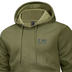 เสื้อฮู้ดดี้ผู้ชายทรงปกติคุณภาพสูง สไตล์สตรีทแฟชั่น สีสันหลากหลายตามสั่ง สำหรับฤดูหนาว พิมพ์ลายดิจิตอล - Product Image 3