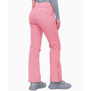 Pantalones de Esquí de Cintura Alta para Mujer, Talla Grande, con Logotipo Personalizado OEM, Transpirables, de Lona, para Invierno, Uso Casual, Diseño Cómodo de Frente Plano - Product Image 2
