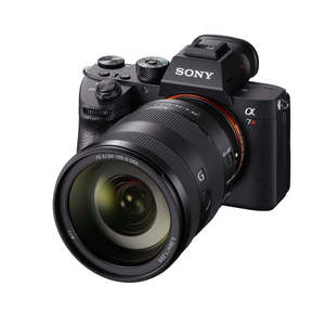 Full Frame Mirrorless Compact System Body with HD CMOS Sensor Cheap SLR <b>Camera</b> and FE 24-105 mm F4 G OSS Standard Zoom Lens - Product Image 1