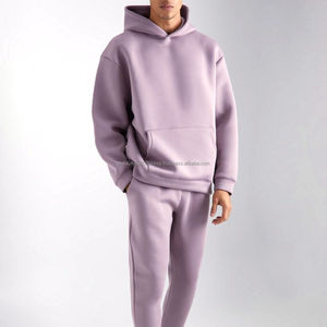 Conjunto Deportivo de Dos Piezas para Hombre, Personalizado, de Lujo, Nuevo, a la Moda, de Poliéster y Algodón, Informal, Ajustado, para Otoño - Product Image 6